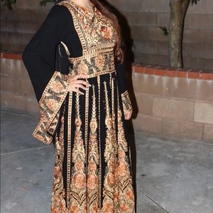 Palestinian embroidered dress